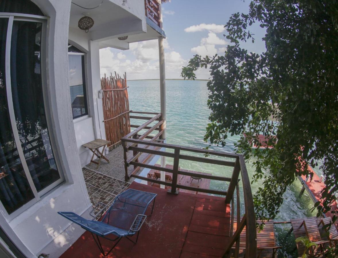 Seven Blue House Village & Lodge Bacalar Bagian luar foto