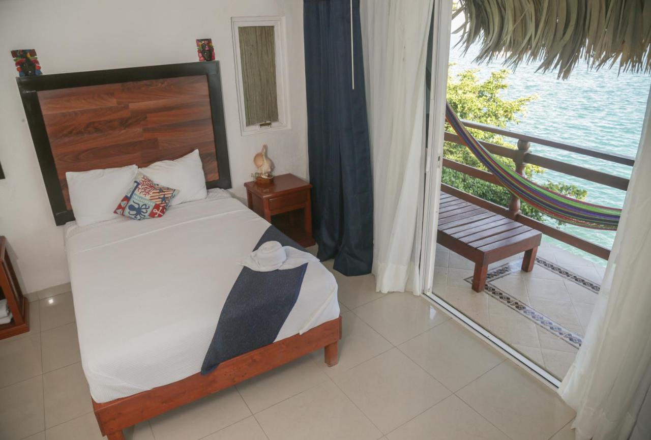 Seven Blue House Village & Lodge Bacalar Bagian luar foto