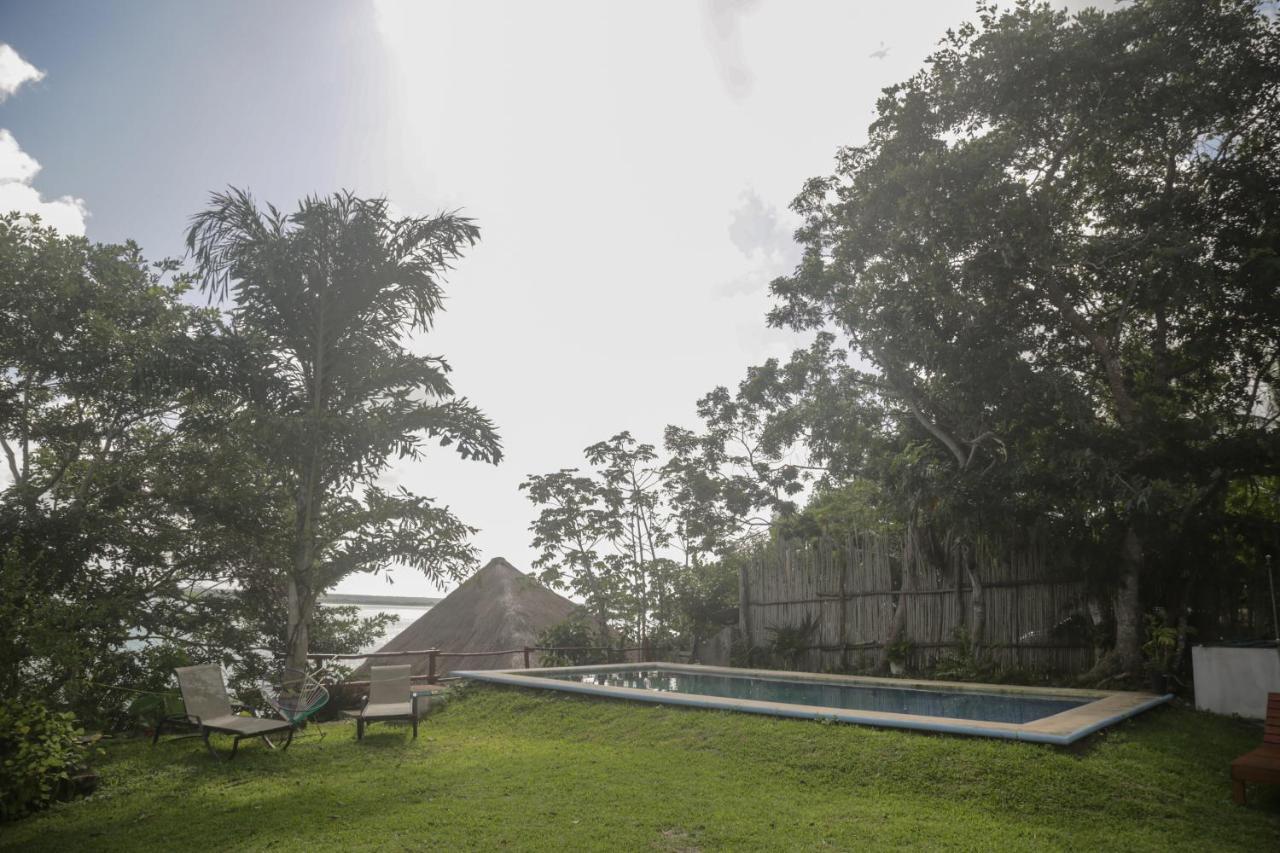 Seven Blue House Village & Lodge Bacalar Bagian luar foto