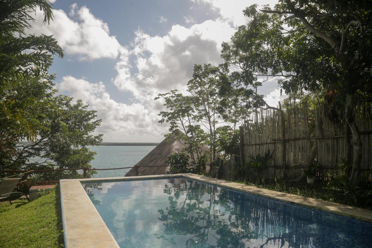 Seven Blue House Village & Lodge Bacalar Bagian luar foto