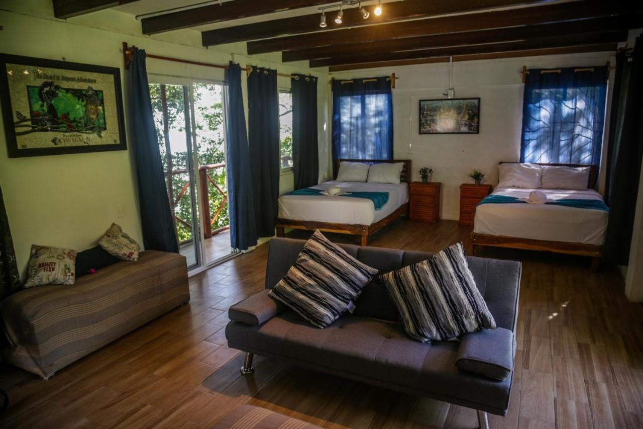 Seven Blue House Village & Lodge Bacalar Bagian luar foto